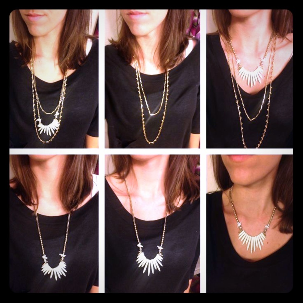 Stella&Dot Zuni layered necklace